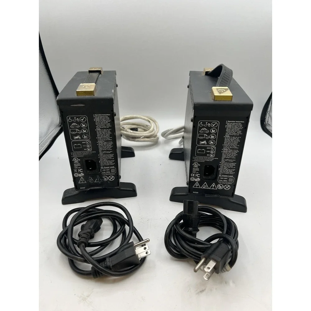 Two 24V battery Chargers With Cords MK 24v